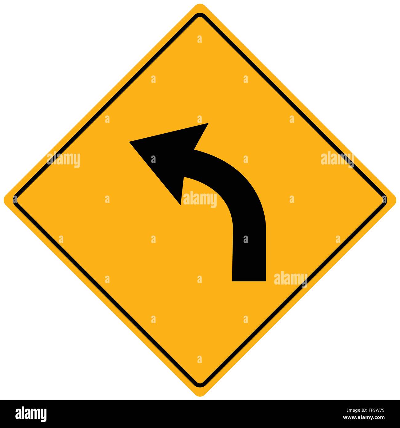 Curved arrow Stock Vector Images - Alamy