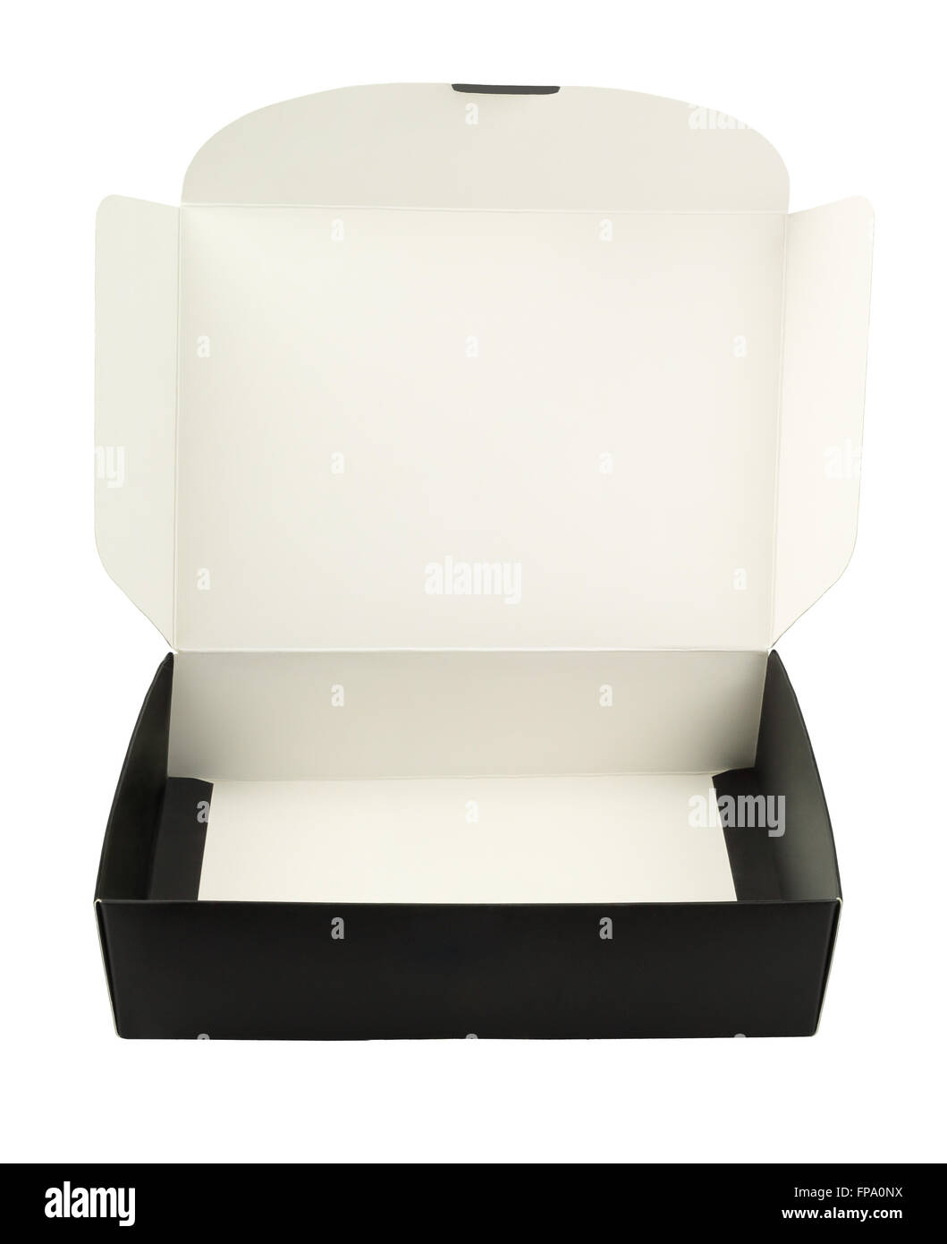 Empty Confectionery Box On White Background Stock Photo Alamy