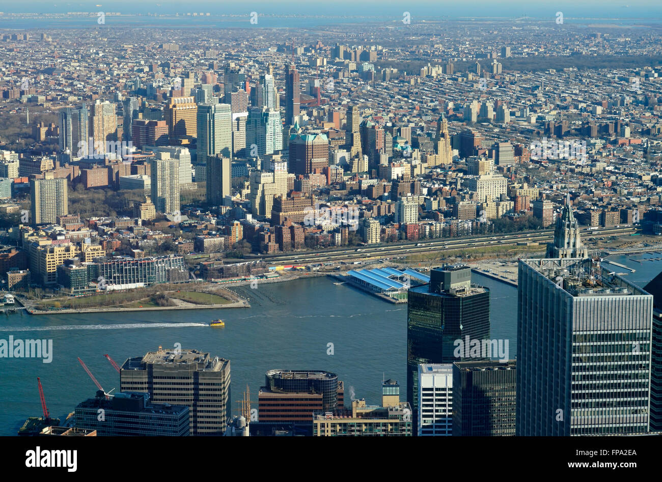 Aerial view brooklyn borough in hires stock photography and images Alamy