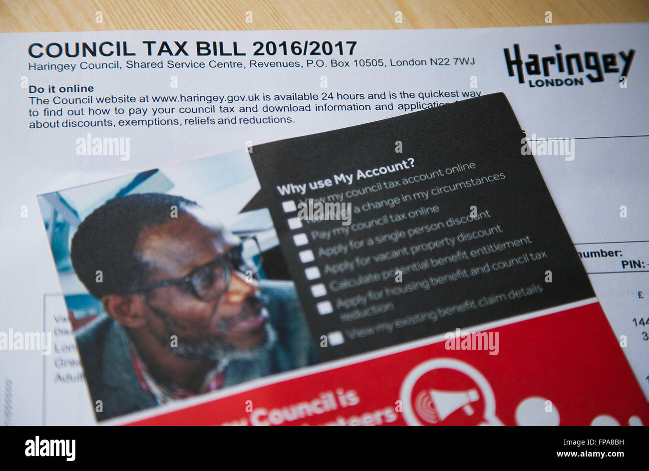 Haringey Residents Starts To Receive Their Council Tax Bills For 2016 