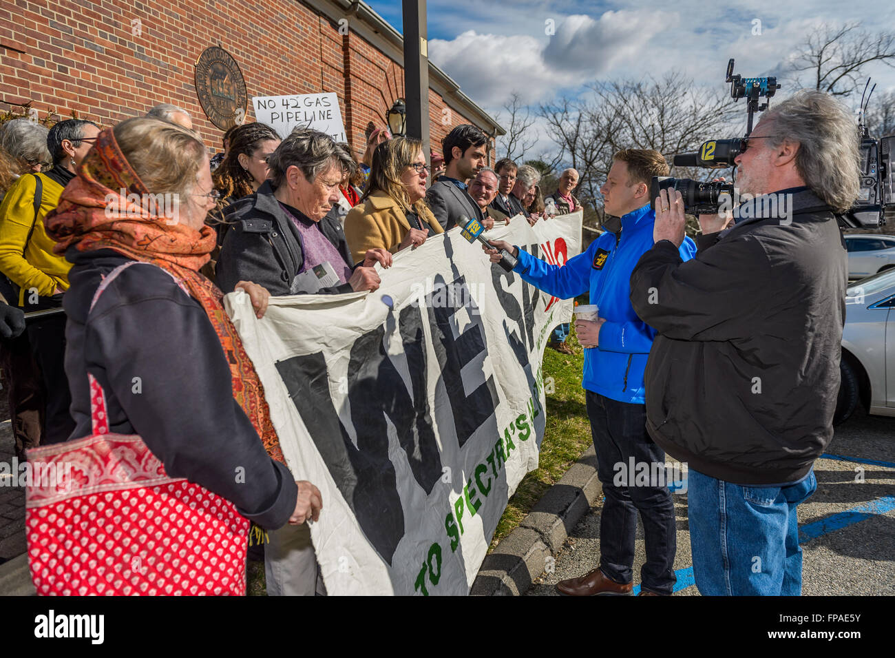 Cortlandt, United States. 18th Mar, 2016. Peekskill resident and member