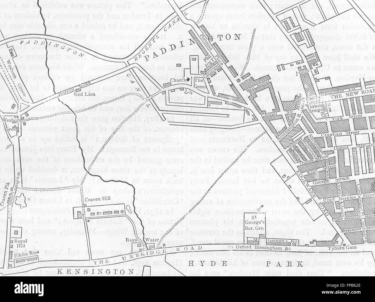 London paddington map hires stock photography and images Alamy