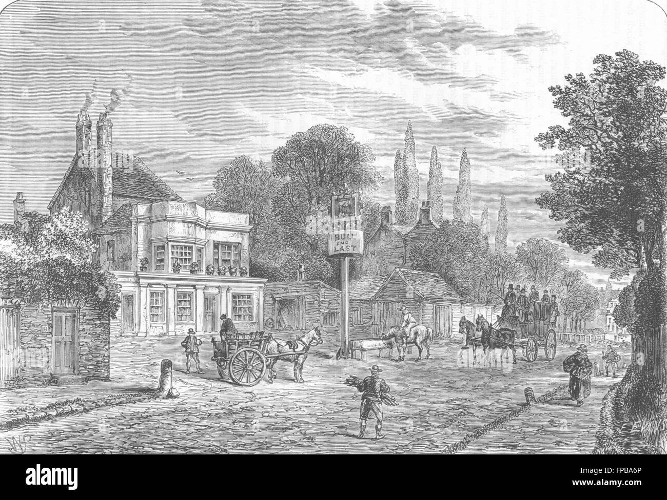 Camden town london 19th century Black and White Stock Photos & Images ...