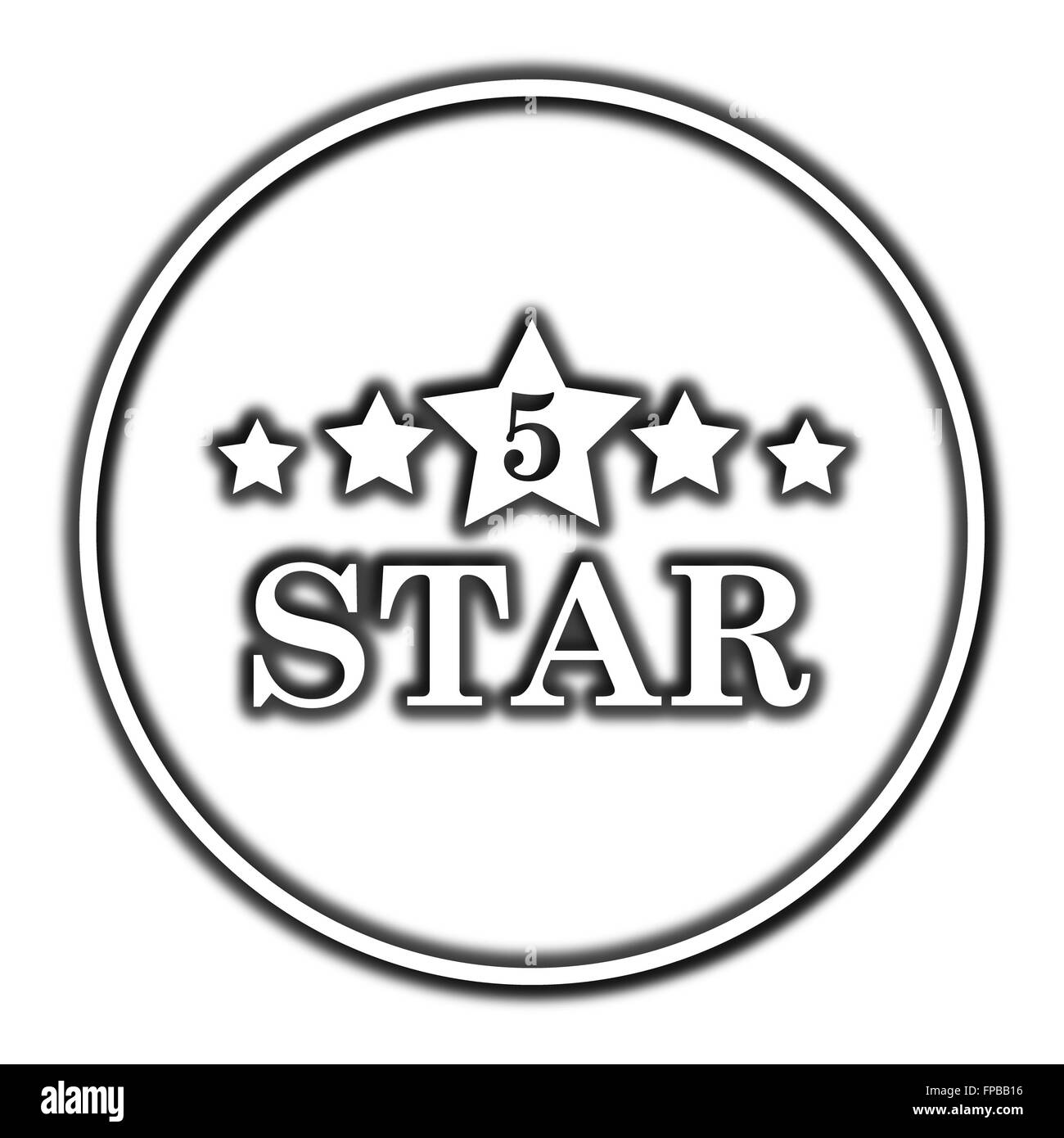 5 star sign white background hi-res stock photography and images - Page 15  - Alamy