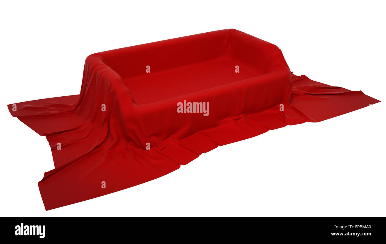 Showcase pedestal covered red cloth hi-res stock photography and images ...