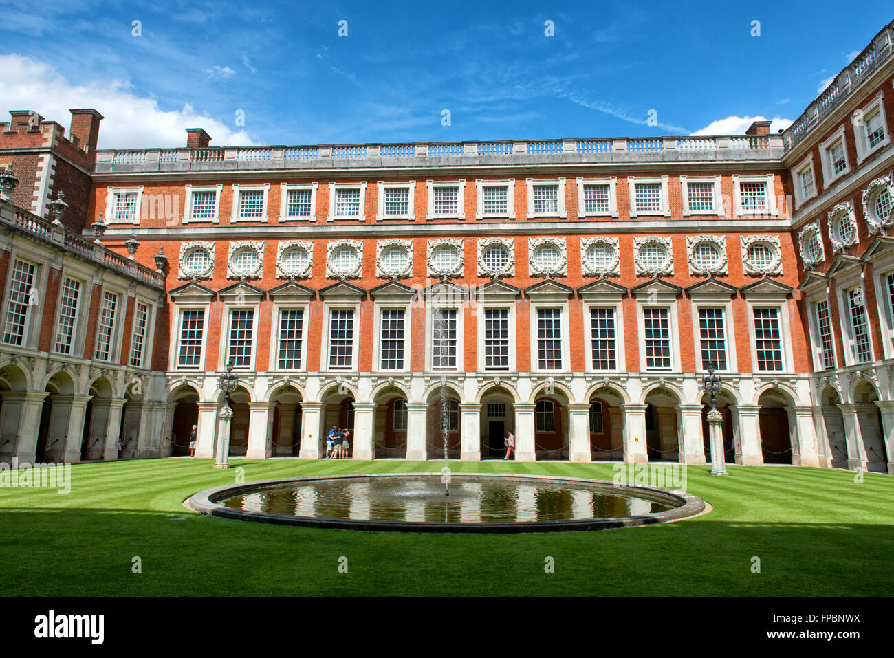 Sir Christopher Wren Hampton Court High Resolution Stock Photography