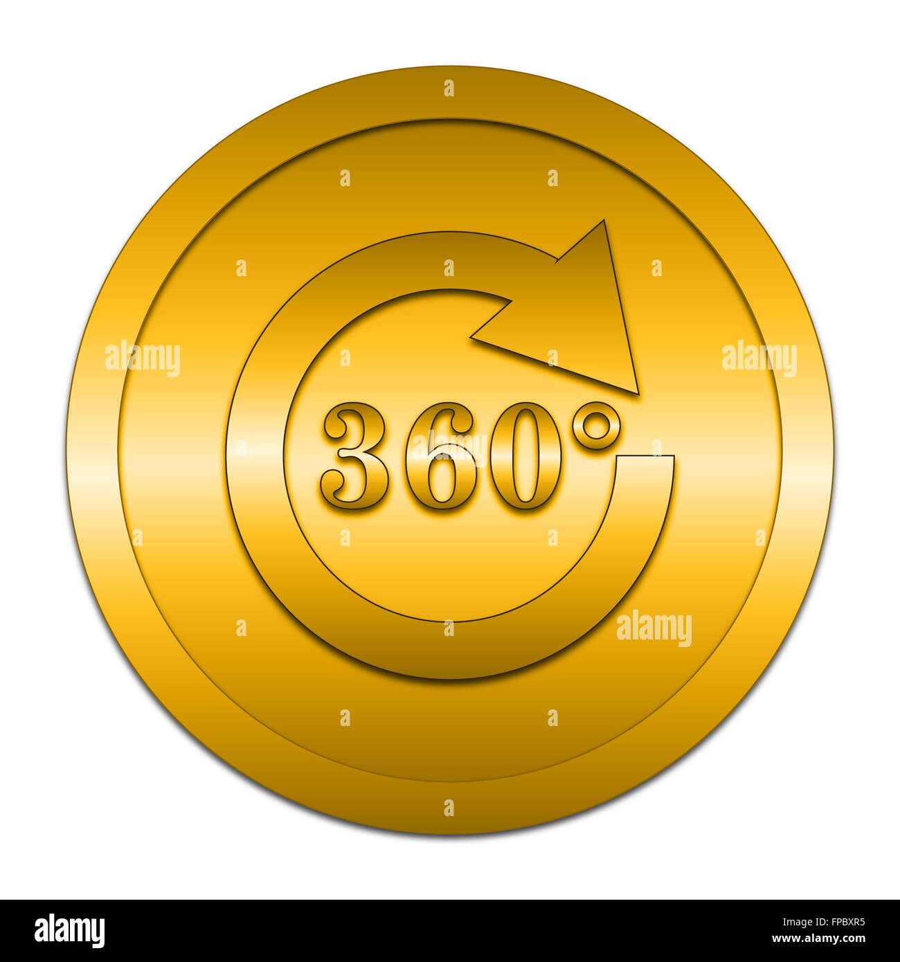 Reload 360 icon. Internet button on white background Stock Photo - Alamy