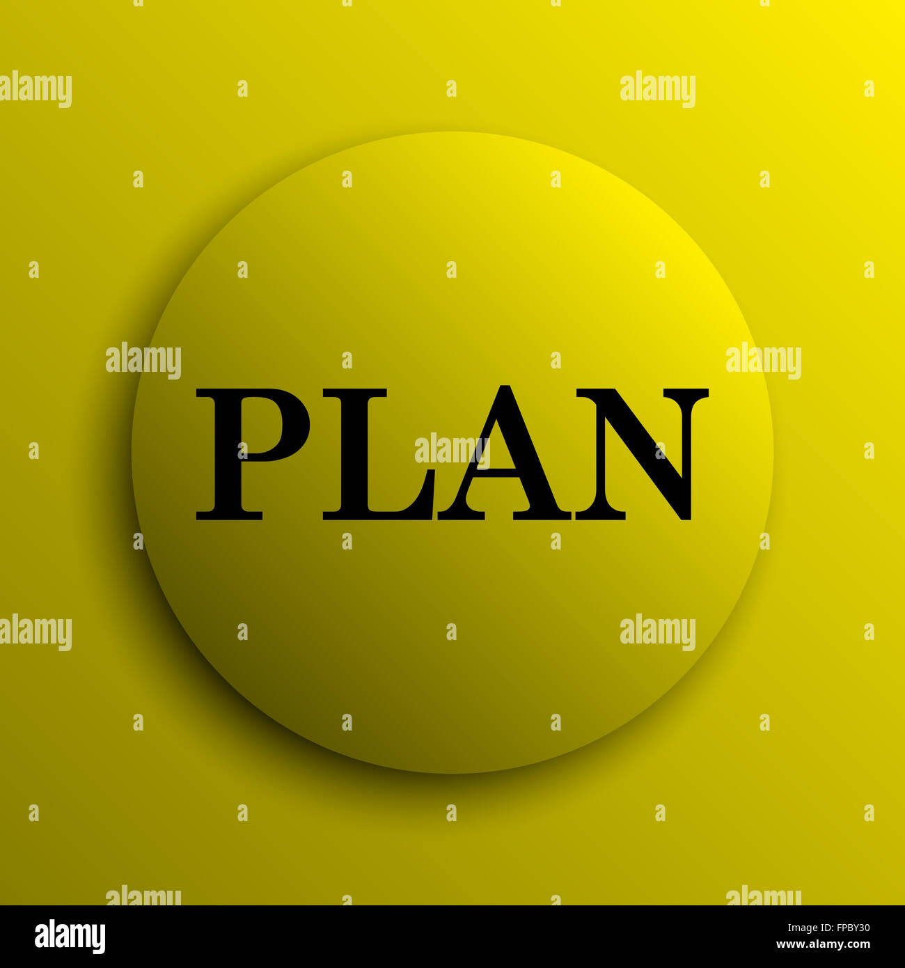 Project management icon yellow internet hi-res stock photography and ...