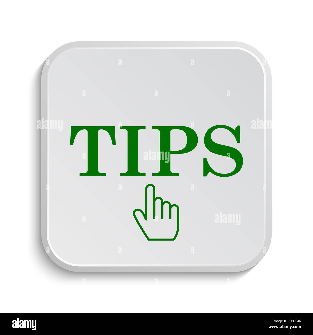 3d help tips button hi-res stock photography and images - Alamy