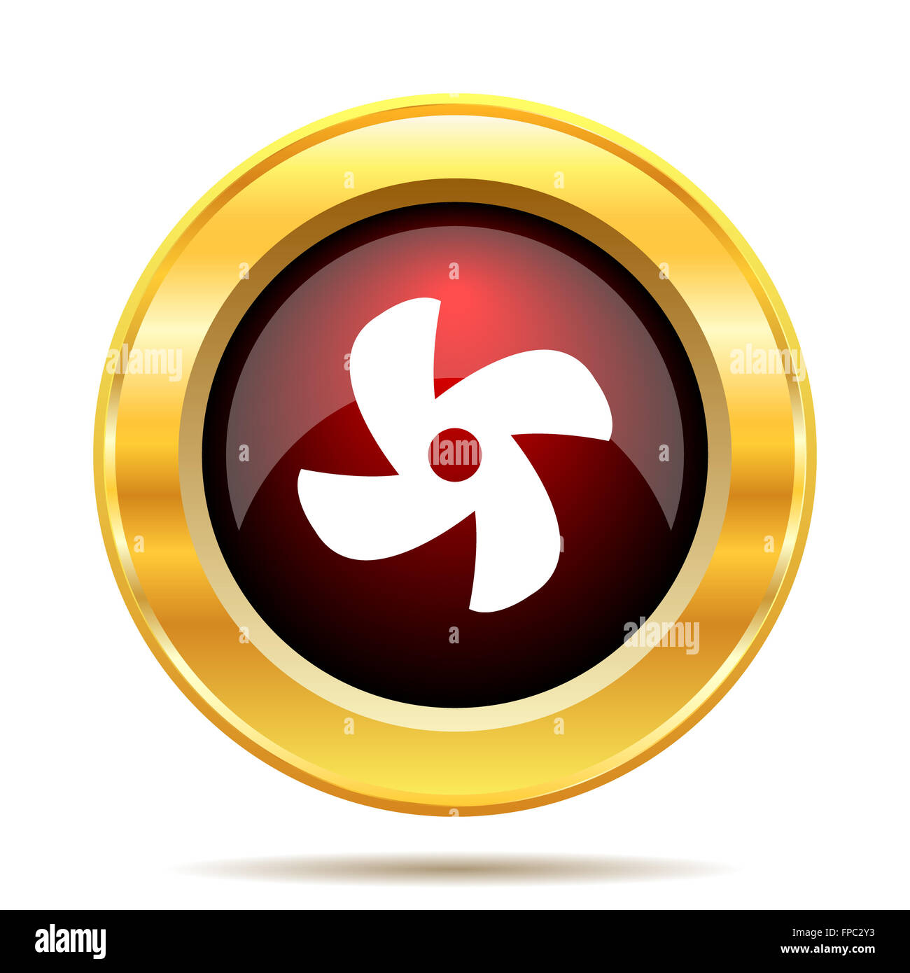 Fan icon internet button hi-res stock photography and images - Alamy
