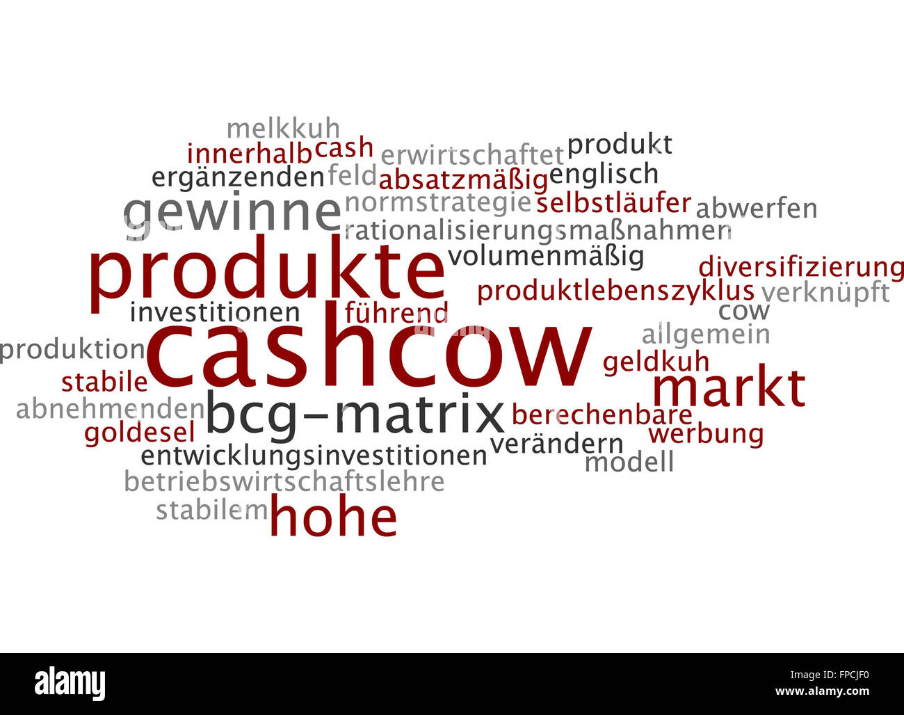 Cashcow Cashkuh Kuh Cow Cash Geld Gewinn Stock Photo