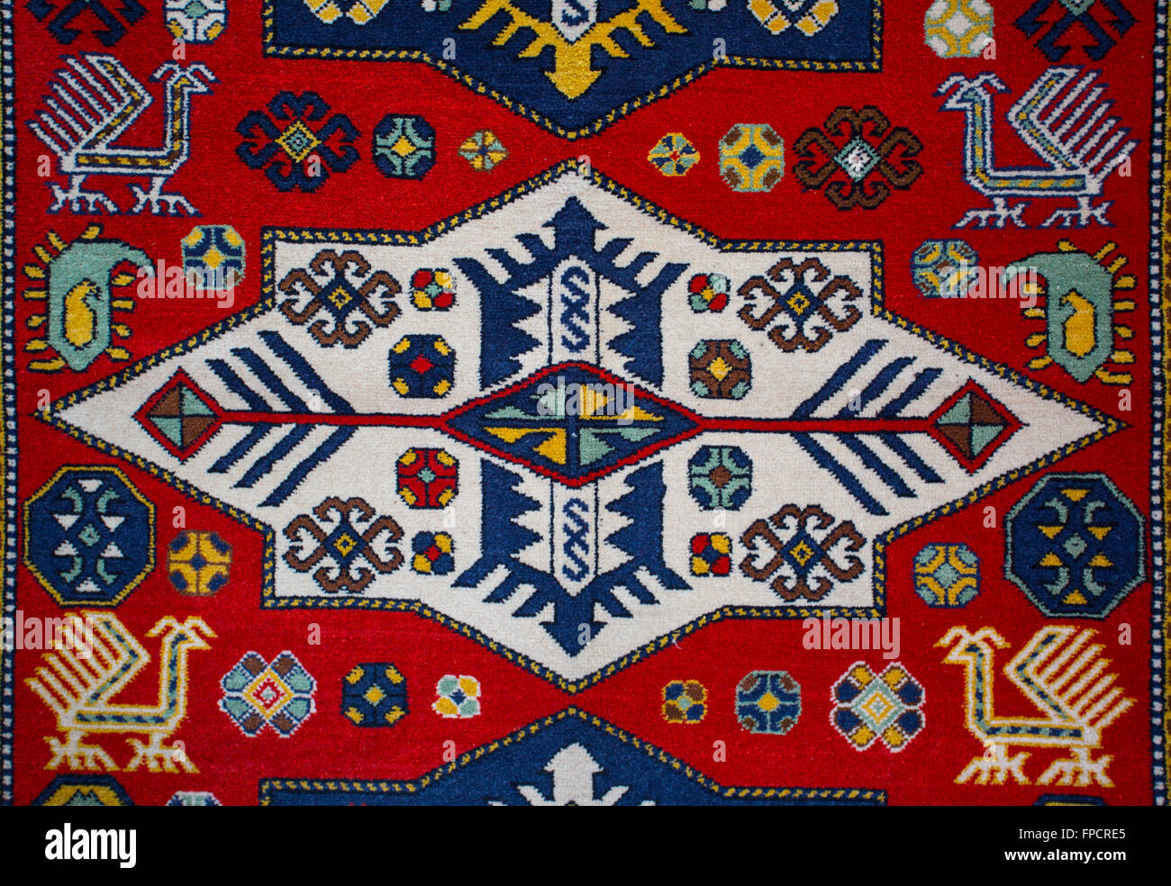 Armenian traditional carpet and rug ornaments and patterns Stock ...
