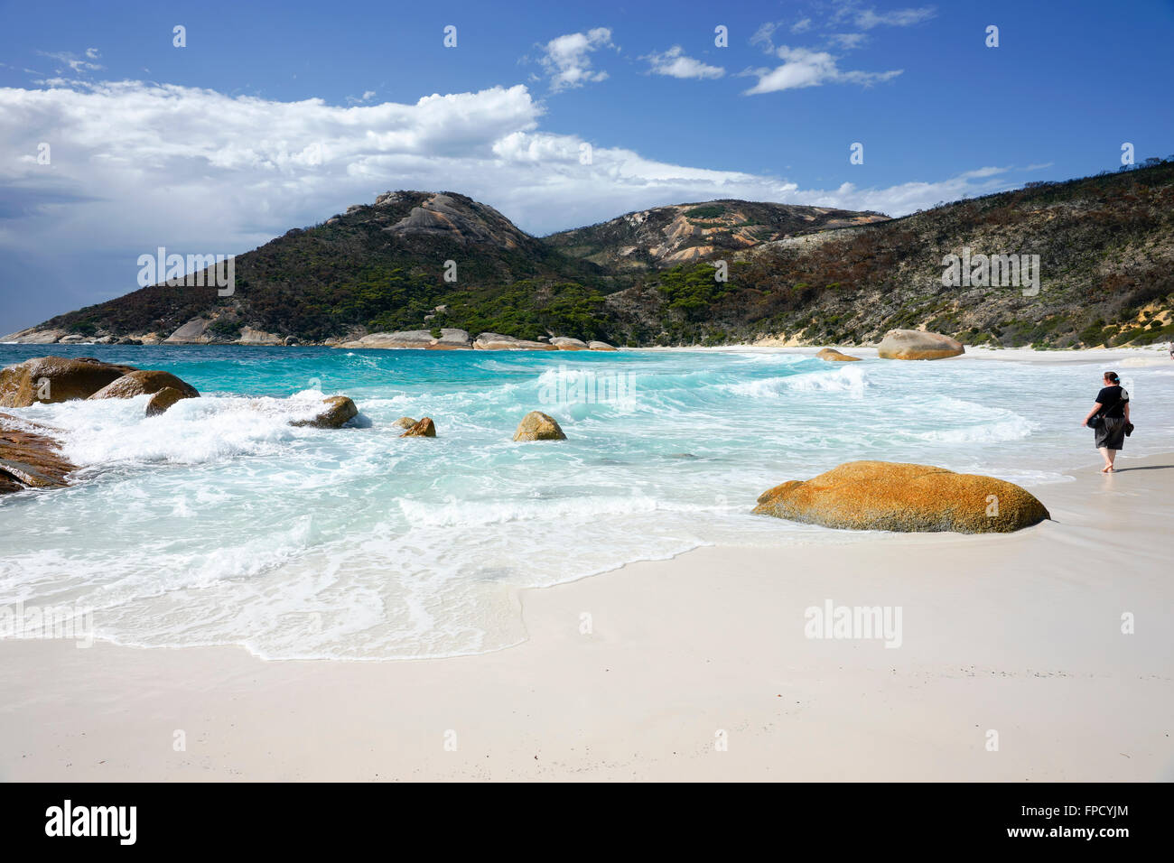 Two People's bay east of Albany on the South Coast of west Australia Stock Photo