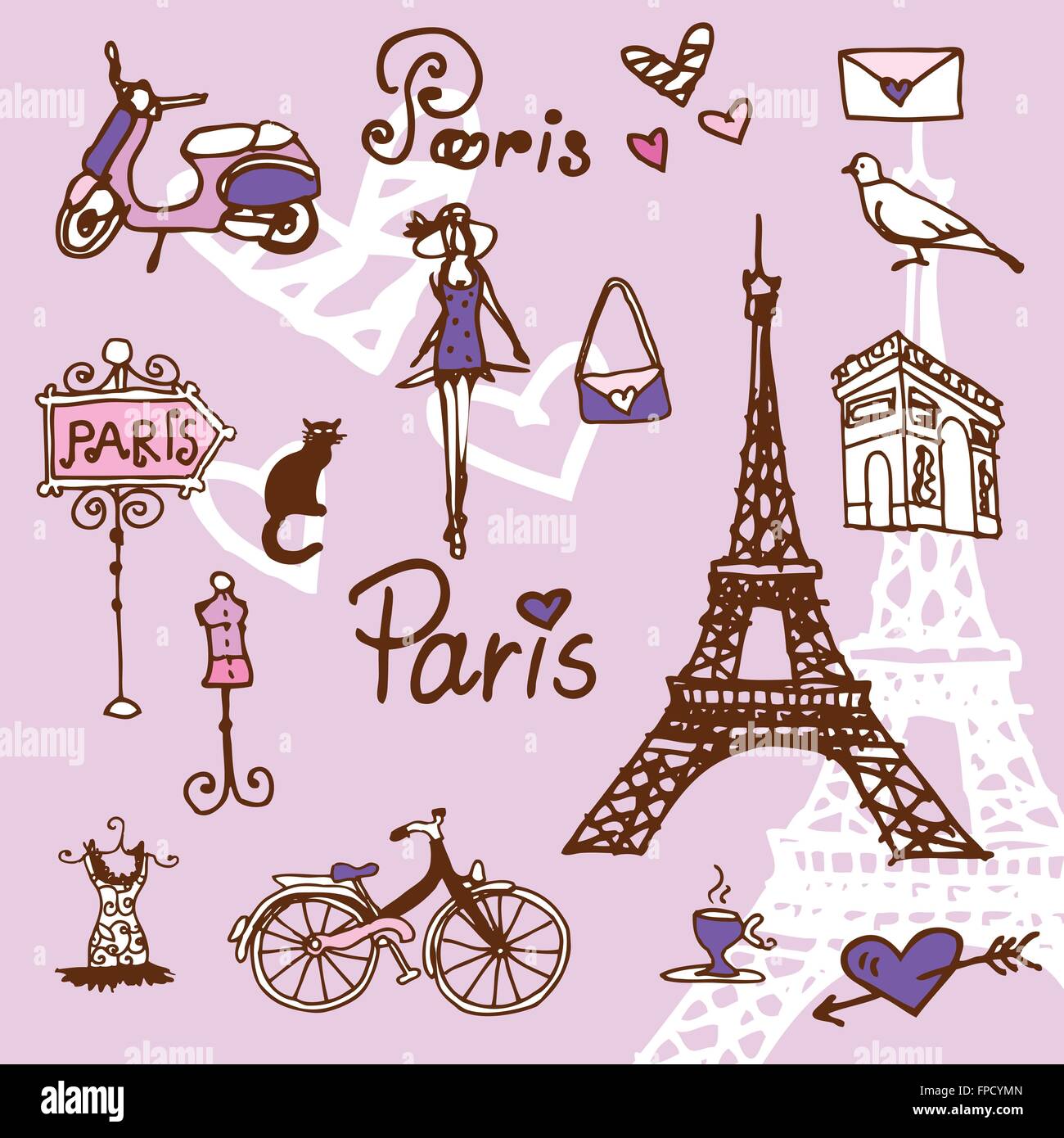 49 Cute Paris Wallpaper  WallpaperSafari