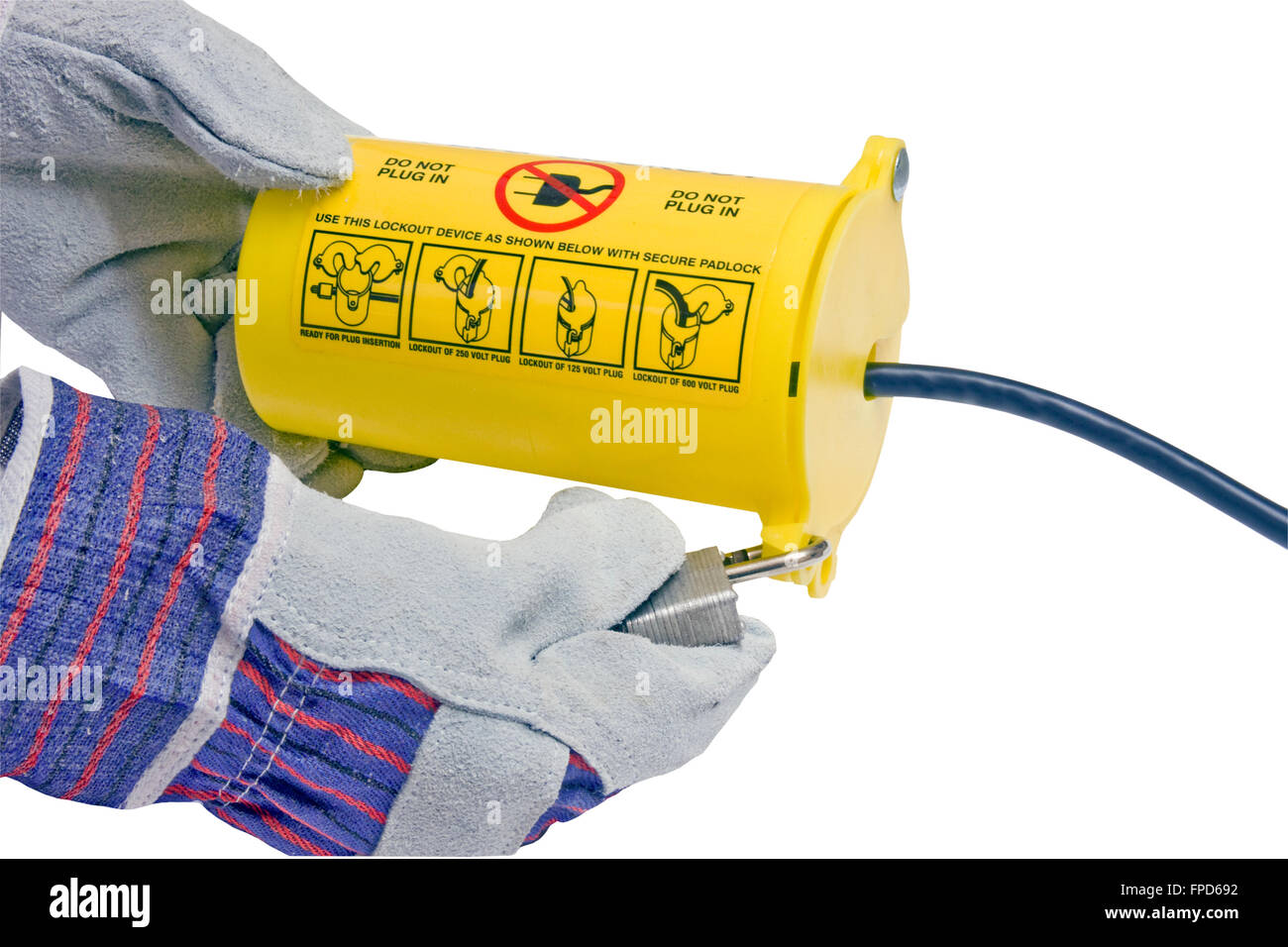 Lockout tagout protect hi-res stock photography and images - Alamy