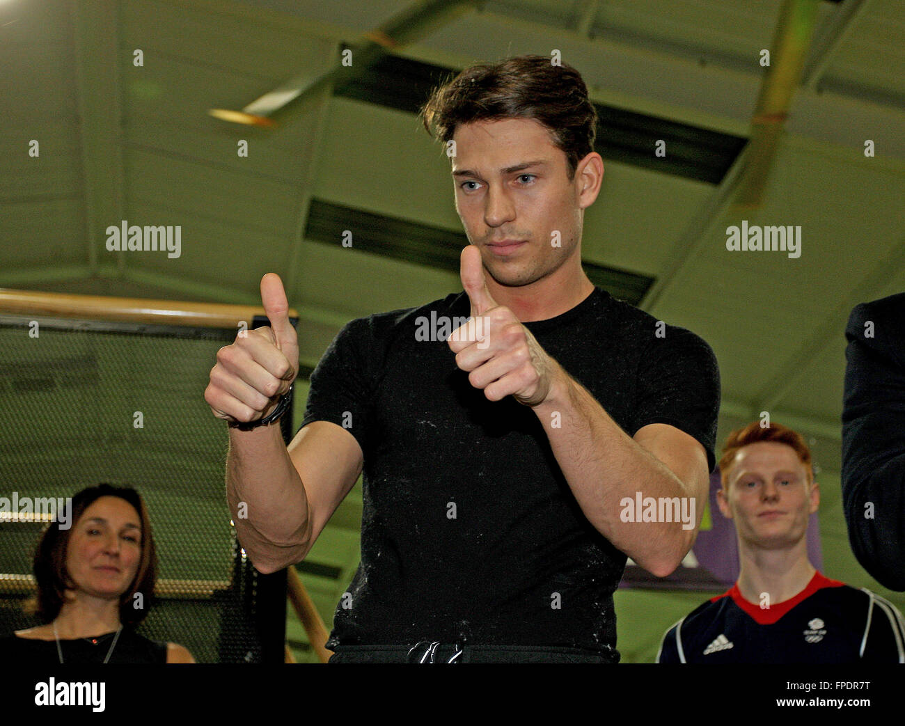 TOWIE Star Joey Essex at the official opening of Base Jump Trampoline