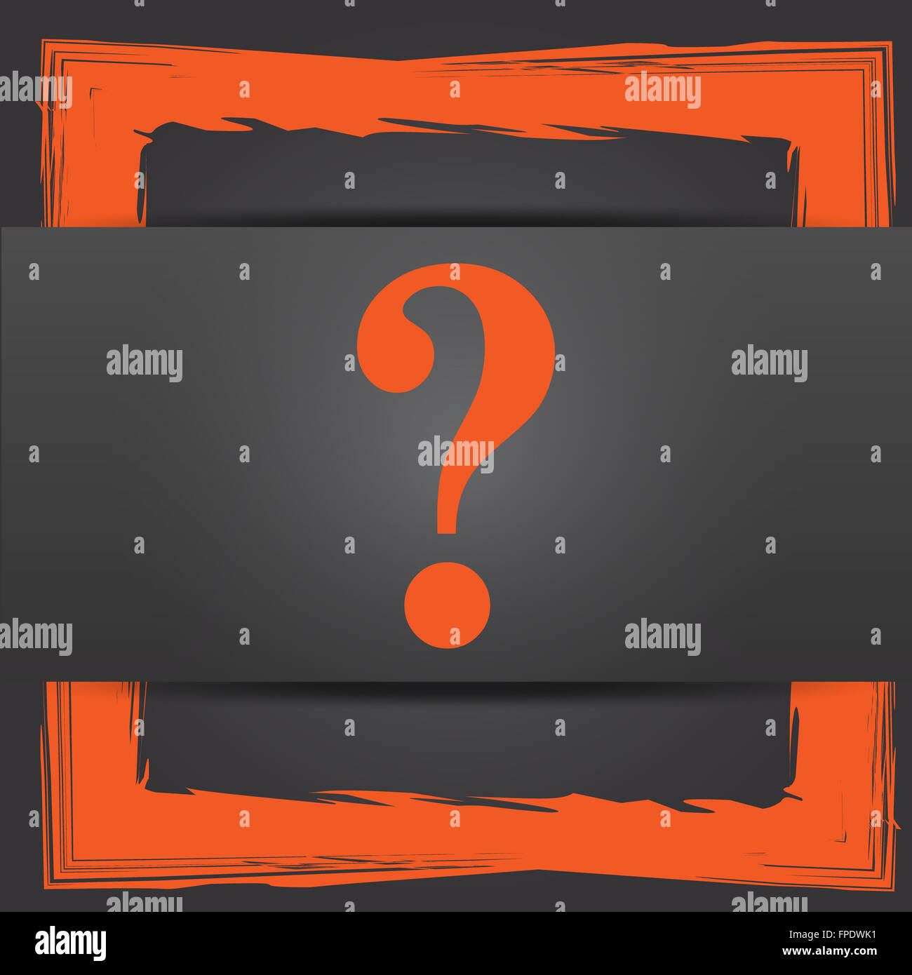 3d button orange with question mark sign hi-res stock photography and ...