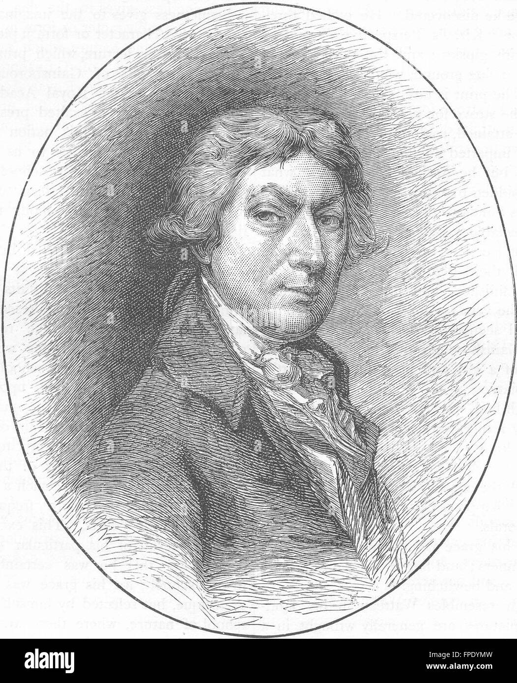 KEW Gainsborough (from the selfportrait in the Royal Academy), print