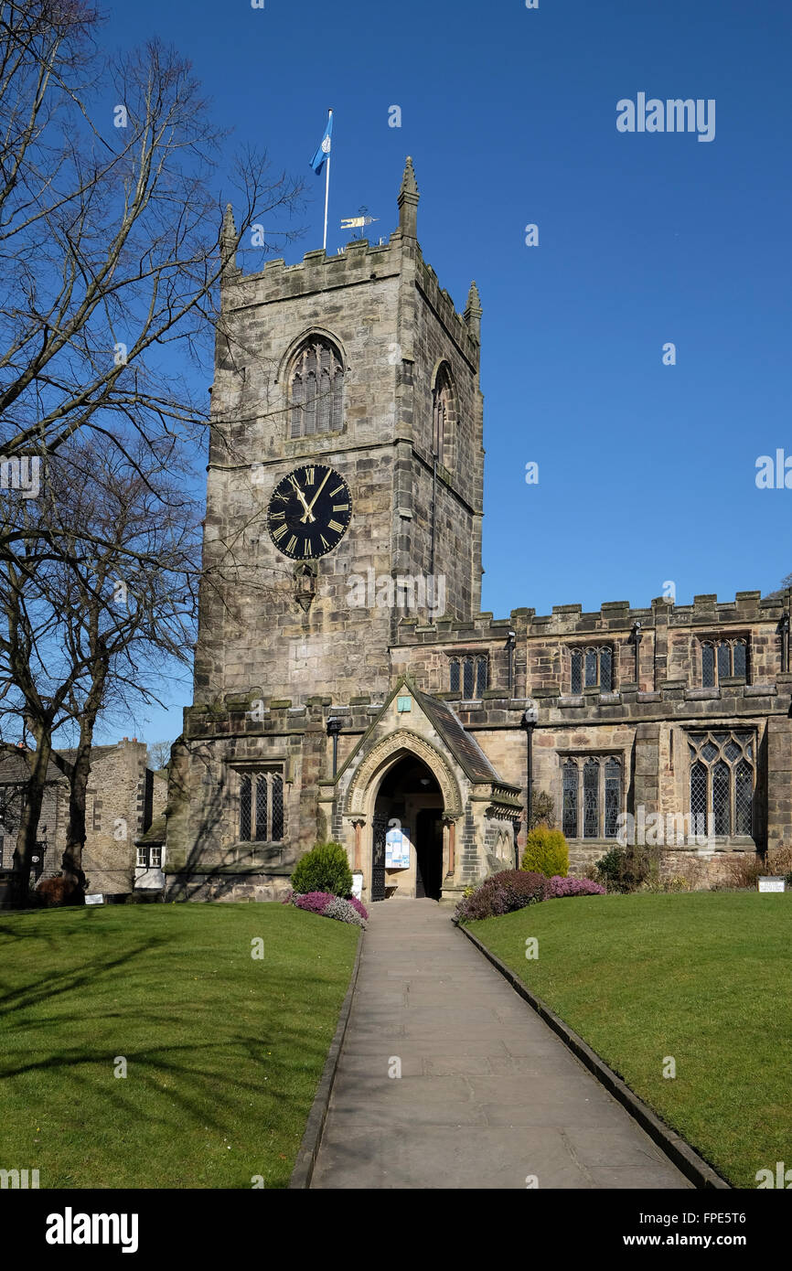 To the west tower of holy trinity parish church hi-res stock ...