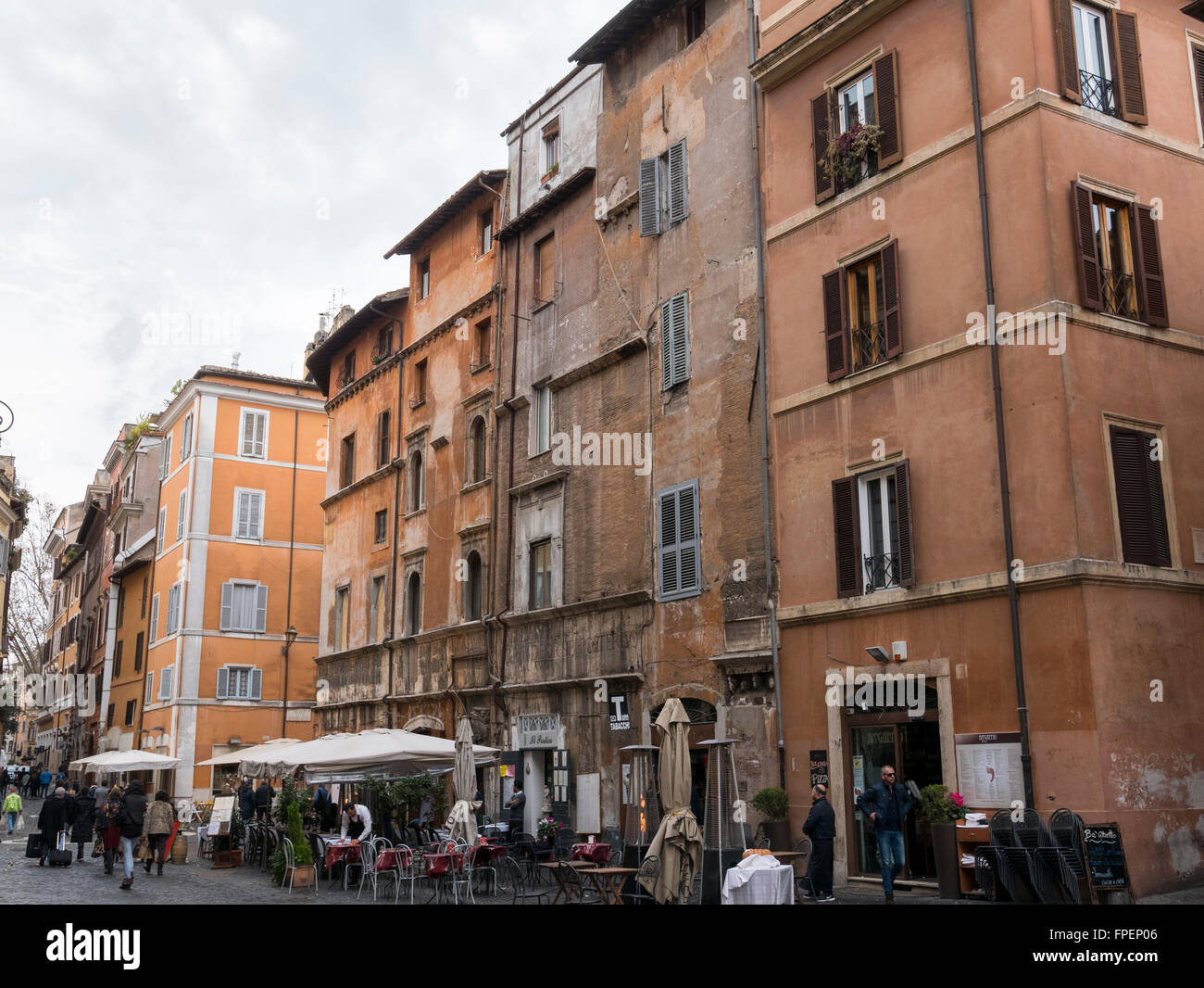 The Jewish Ghetto, Trastevere district, Rome, Italy Stock Photo - Alamy