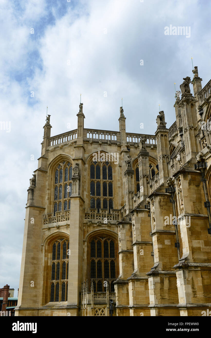 At St Georges Chapel In Windsor Castle High Resolution Stock ...