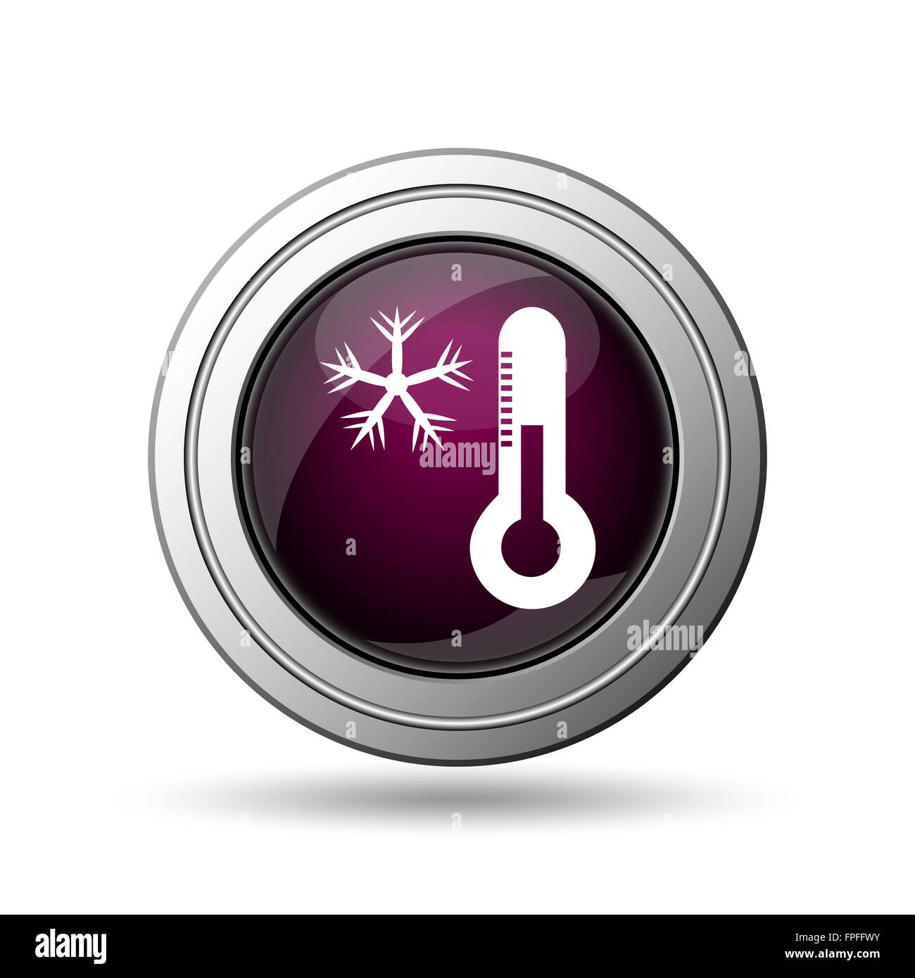 What Does Snowflake With Thermometer Mean