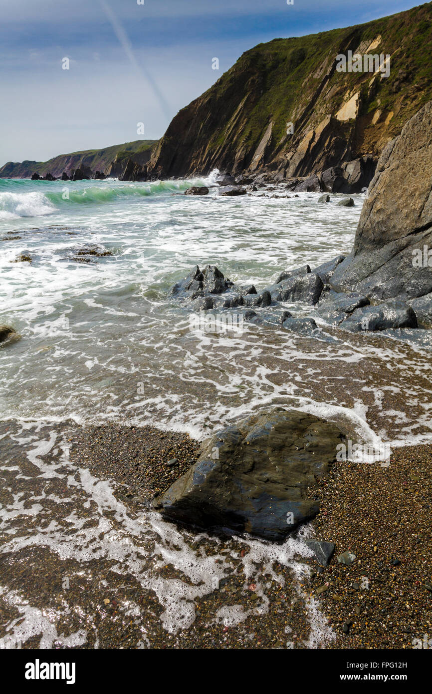 Marloes Sands, Pembrokeshire, west Wales UK Stock Photo