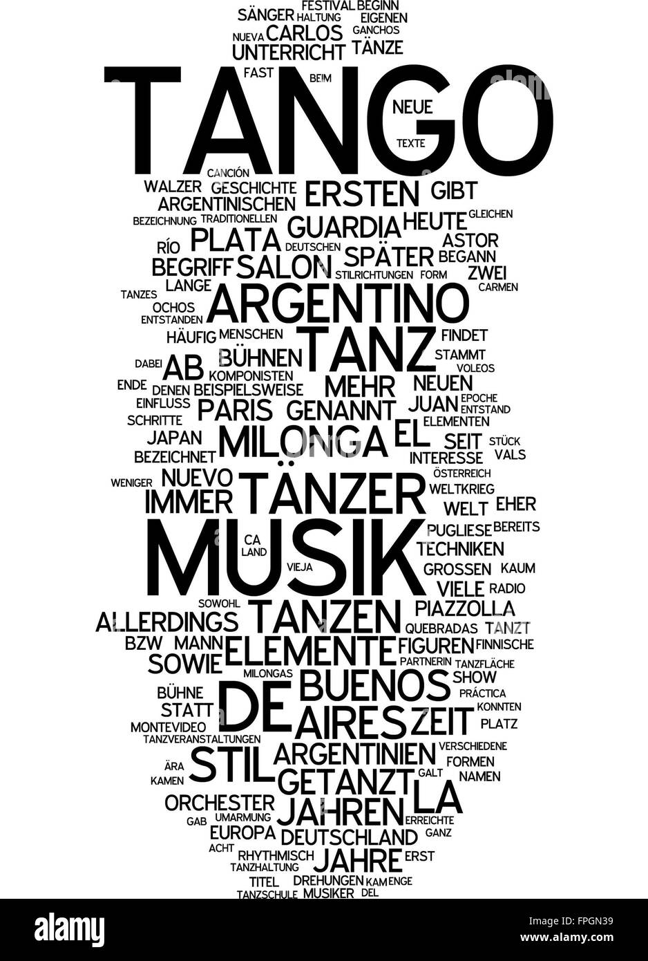 Tango Argentino Tango Argentino Argentinien Musik Stock Photo Alamy