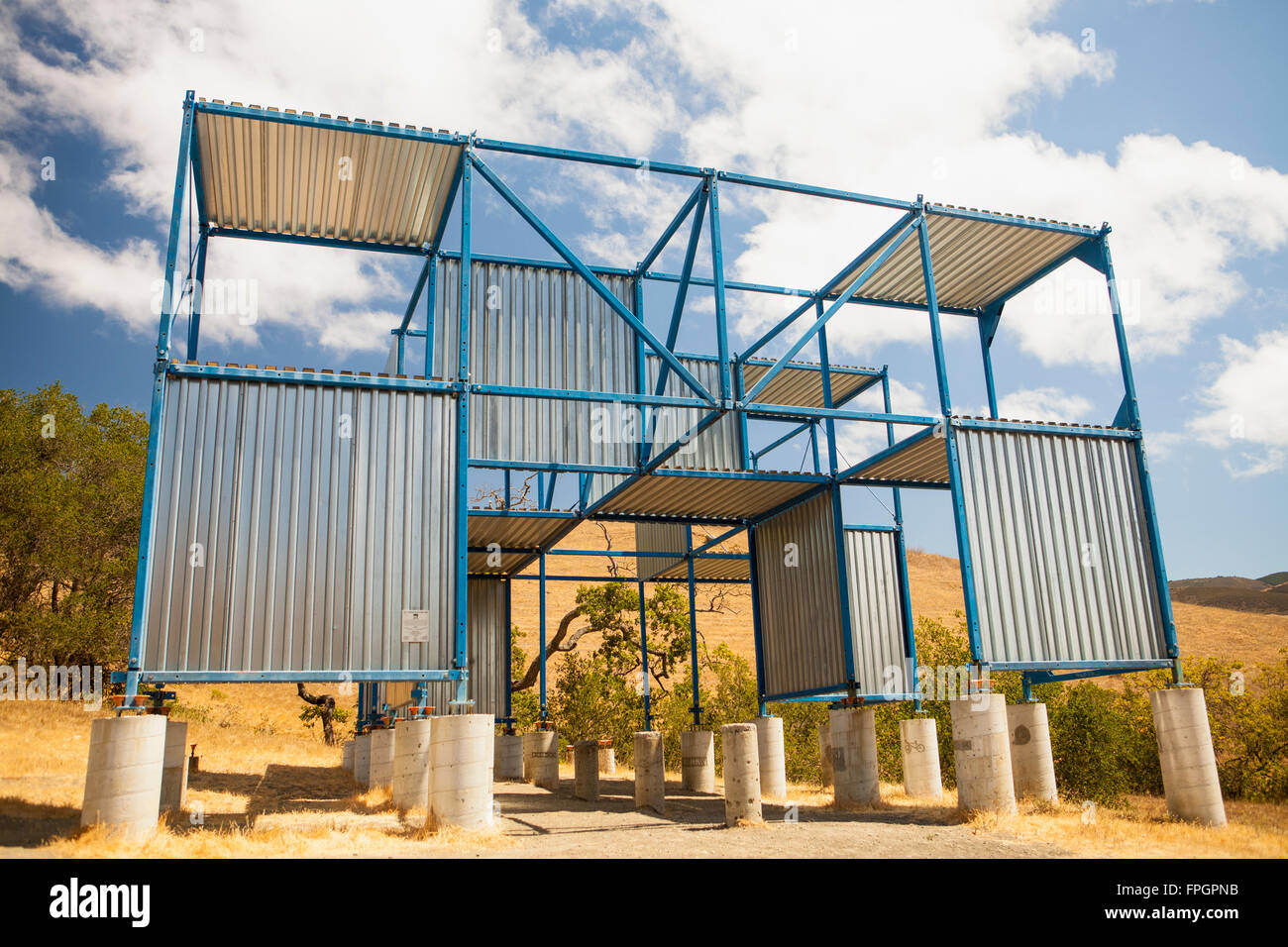 Poly Canyon Design Village, or Architecture Graveyard, California Polytechnic State University