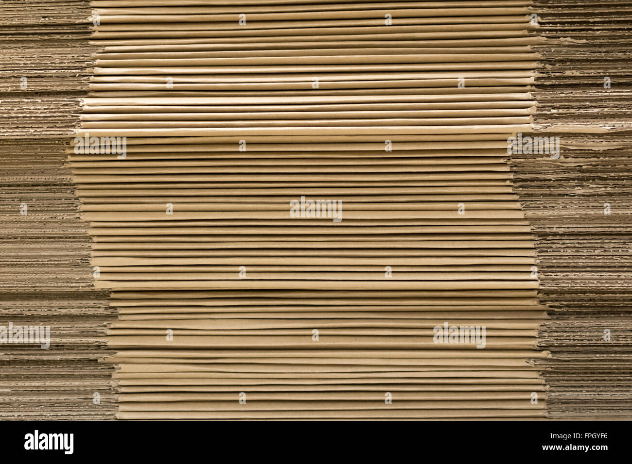 stack of brown cardboard sheets Stock Photo - Alamy