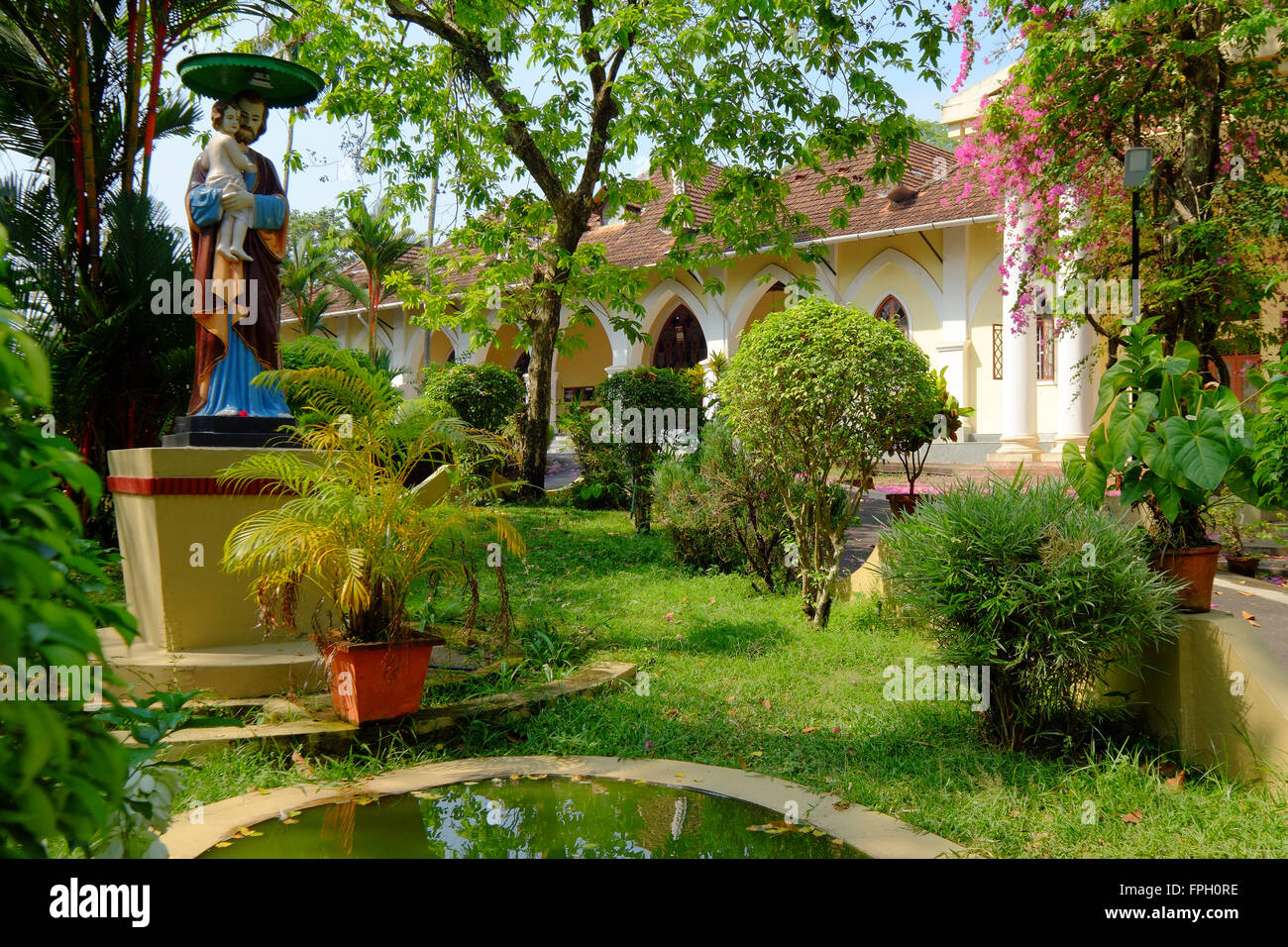 The Bishop's House , Kochi (Cochin) Kerala India Stock Photo
