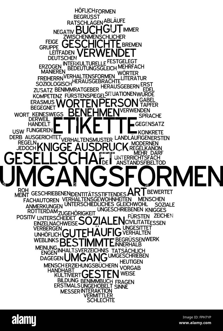 Umgangsformen High Resolution Stock Photography And Images Alamy