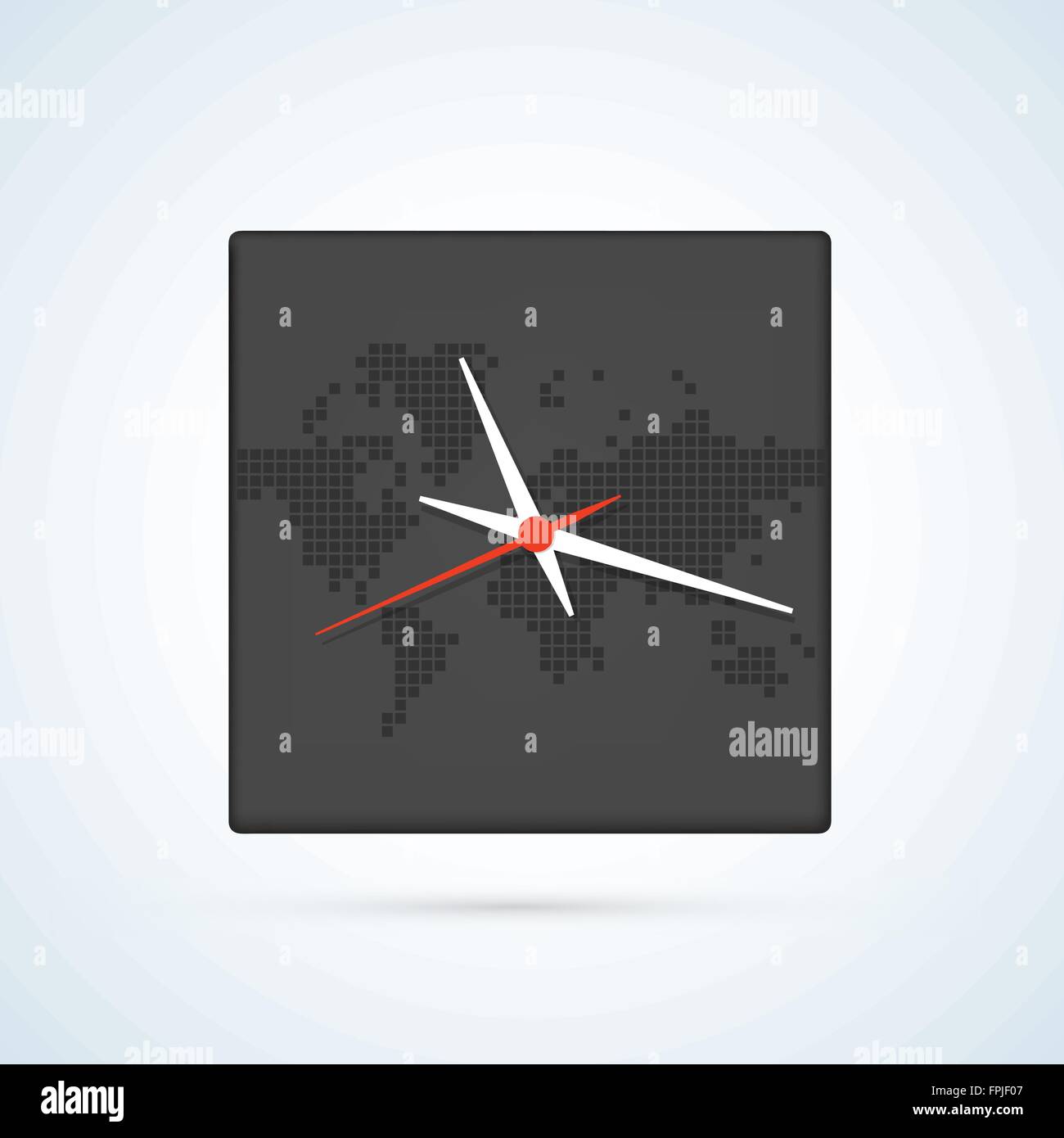 Image of a wall clock Stock Vector Image & Art - Alamy