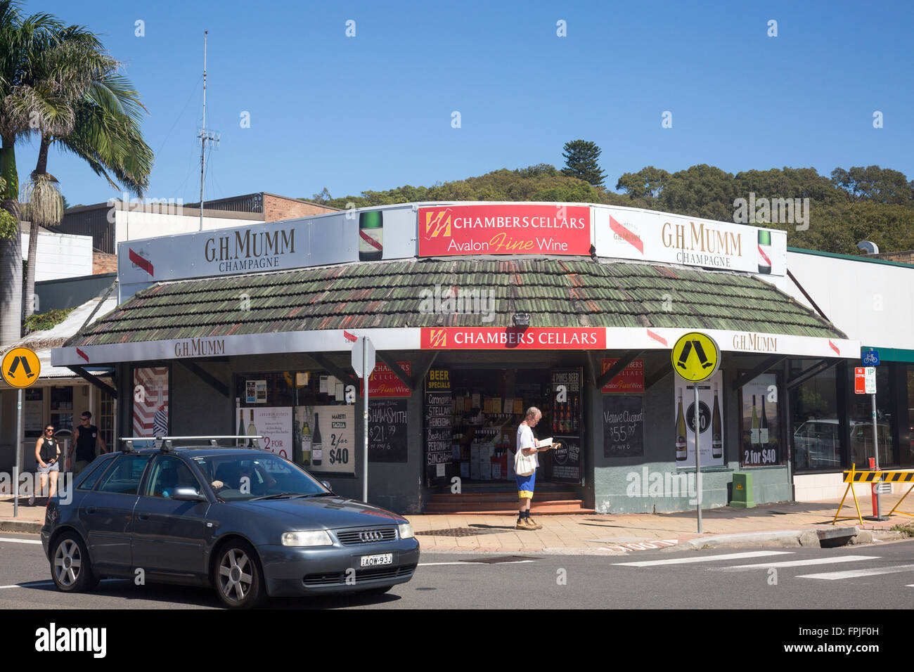 Australian bottle shop liquor store in Avalon beach Sydney,New south