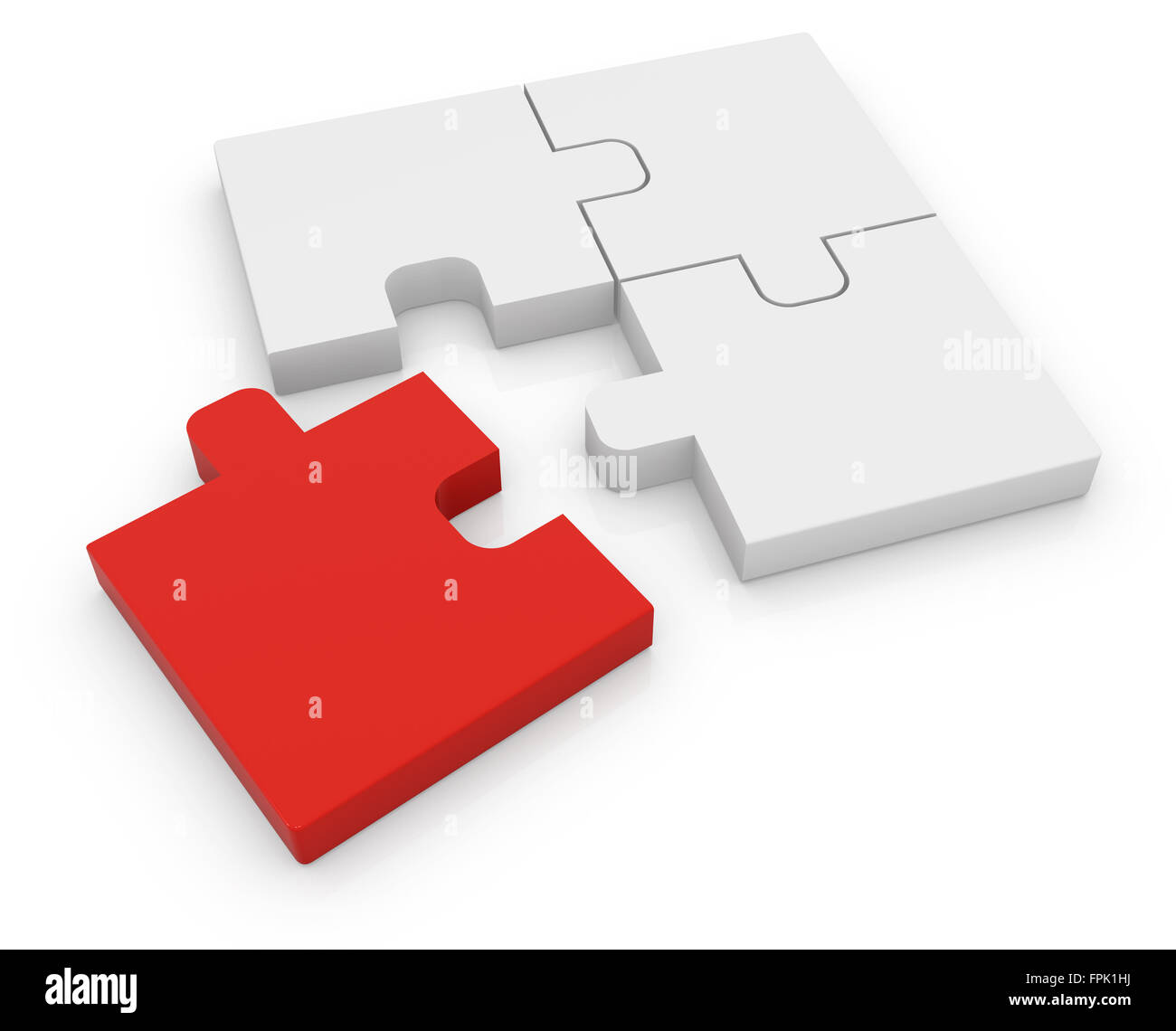 Different puzzle , This is a computer generated and 3d rendered picture ...