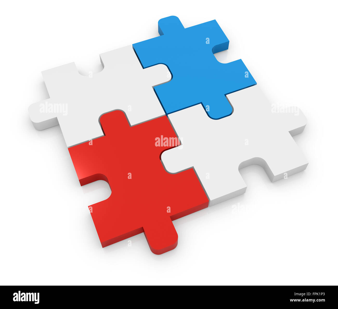 Puzzle piece , This is a computer generated and 3d rendered picture ...