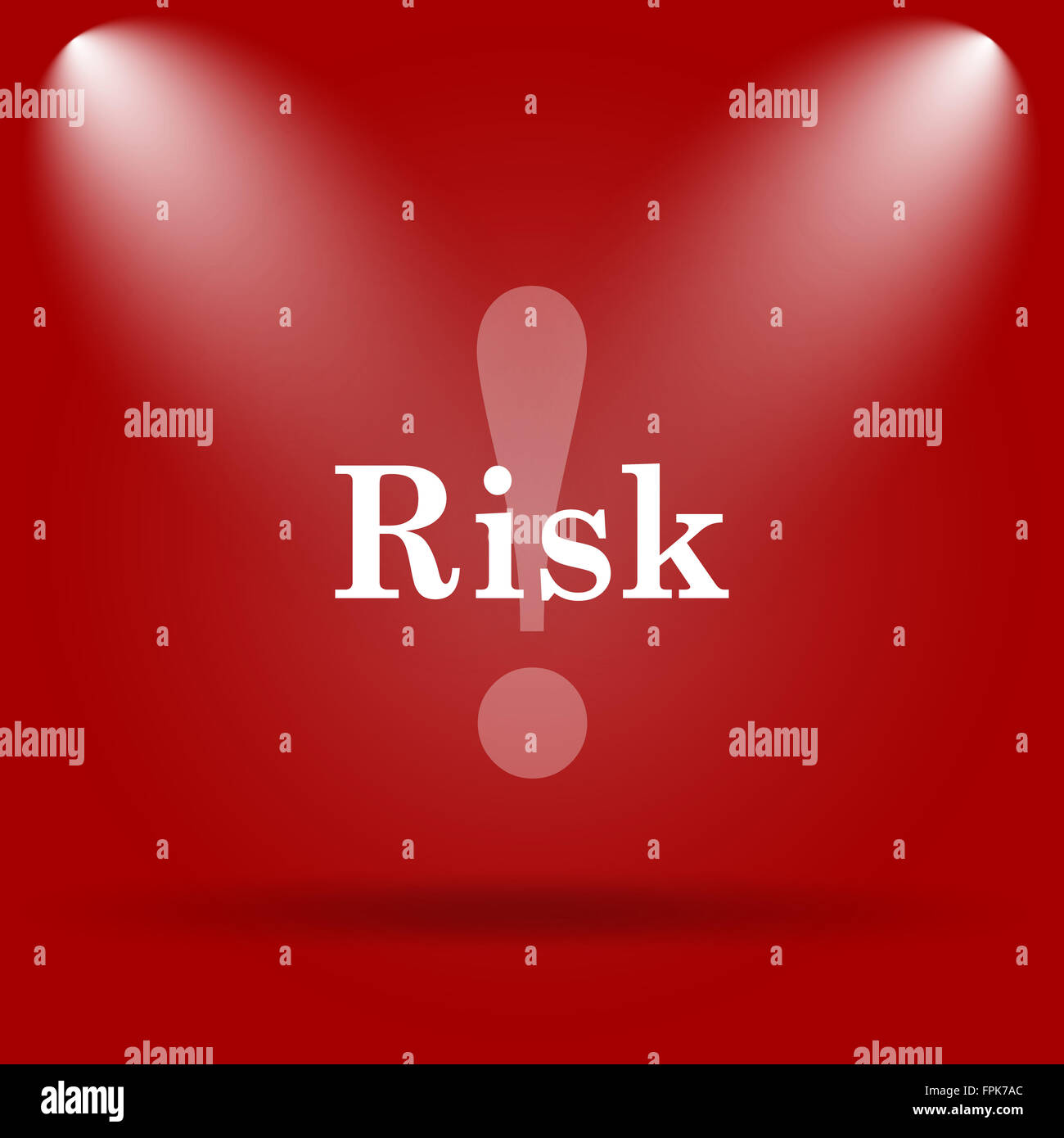 Risk Management Icon Flat Icon Stock Photos & Risk Management Icon Flat