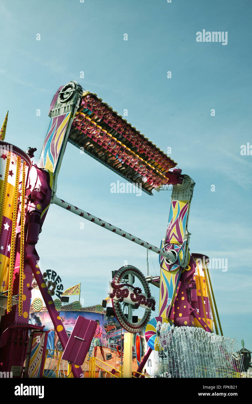 Funfair ride oktoberfest munich germany hi-res stock photography and ...