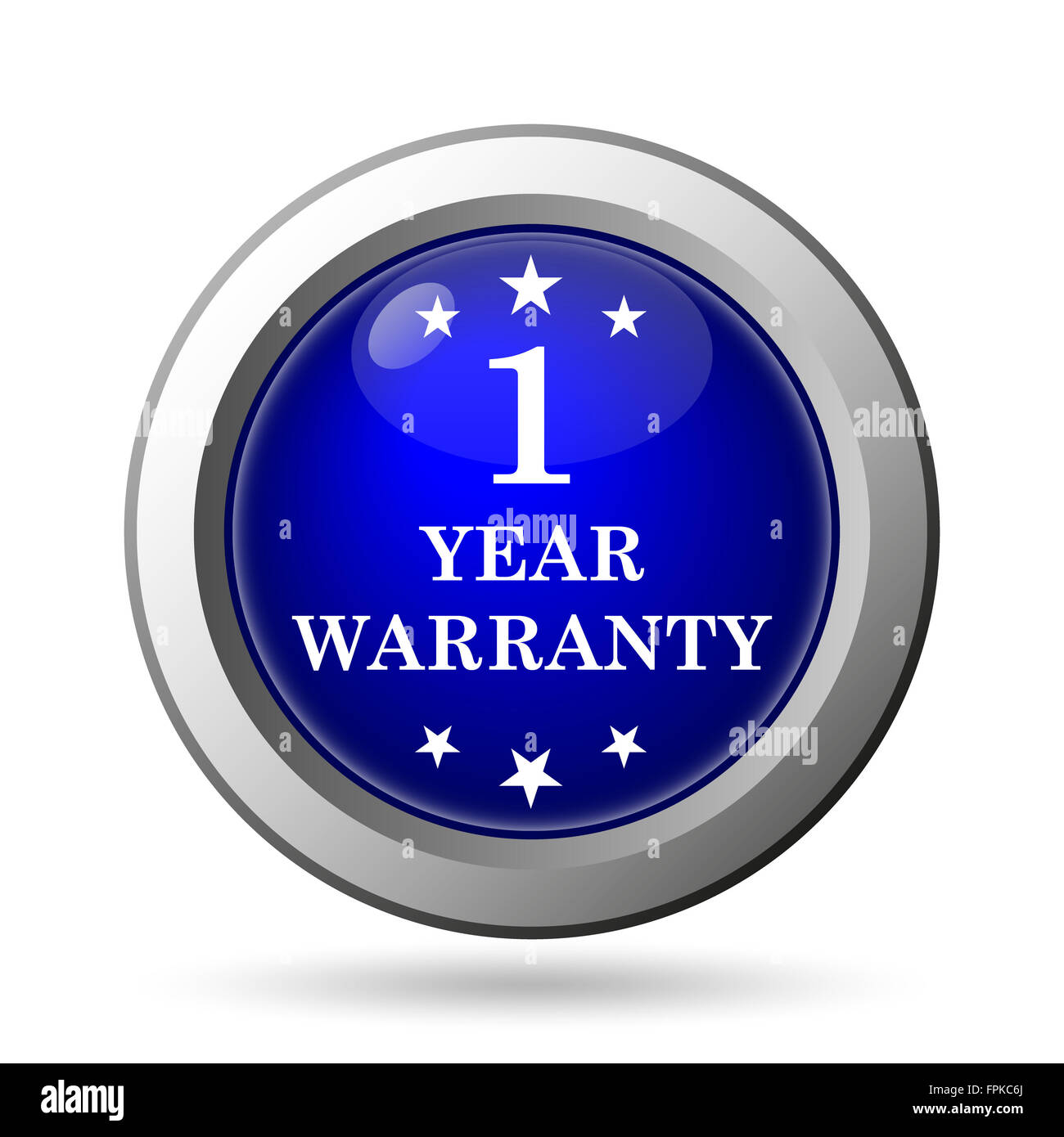 1 year warranty icon Stock Photo - Alamy