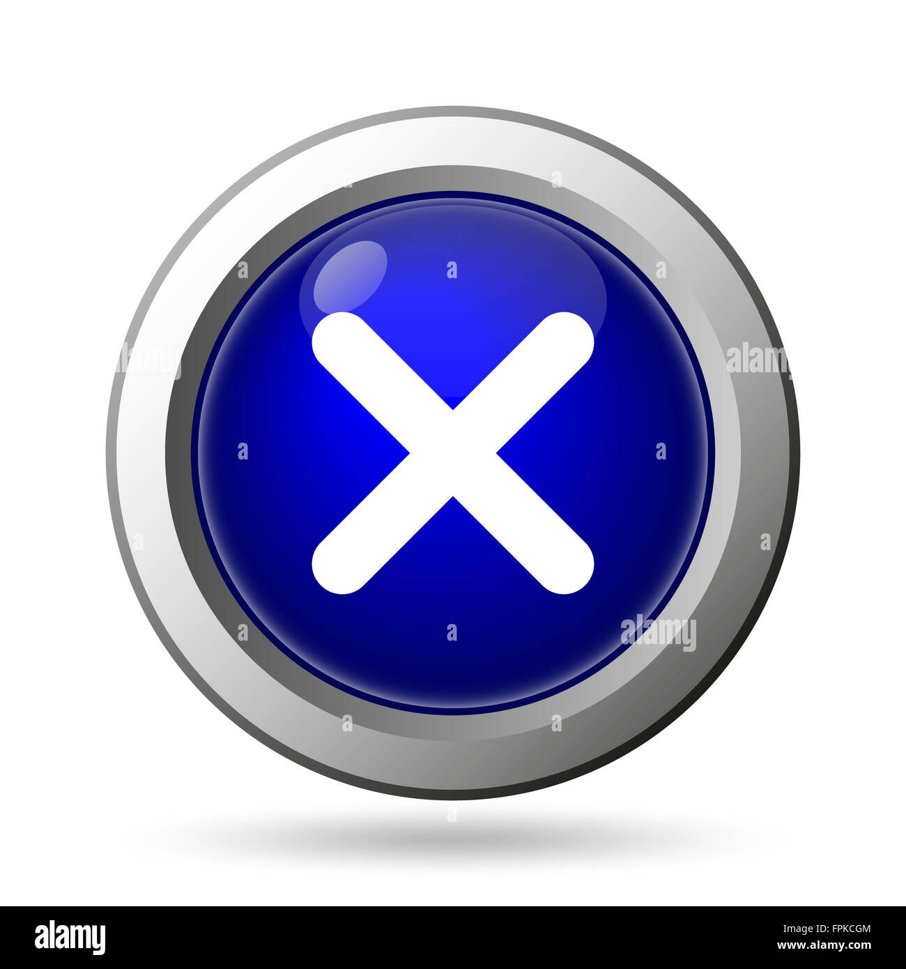 X Close Icon Stock Photo Alamy