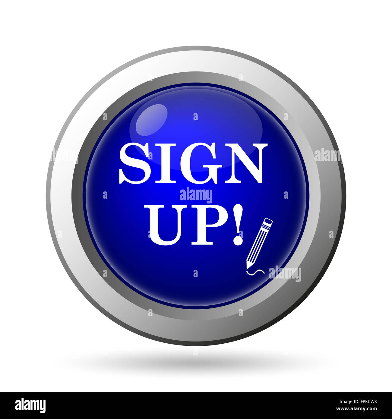 Sign up icon Stock Photo