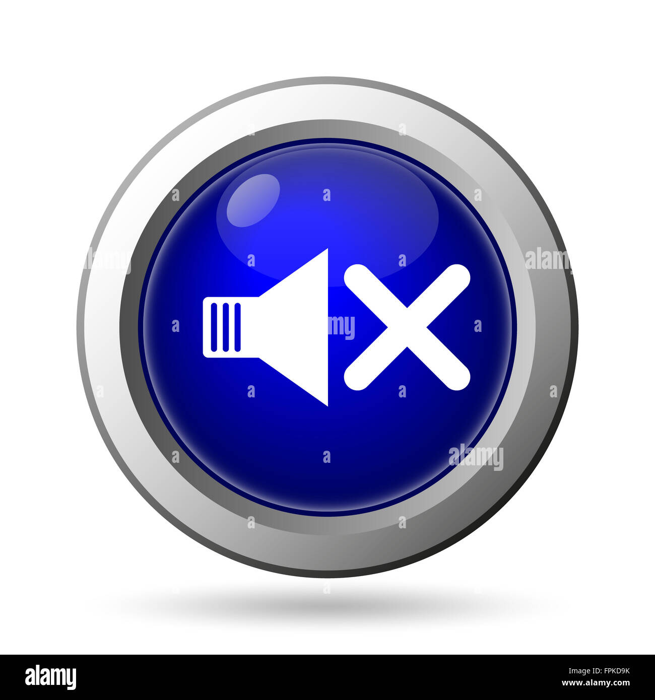 No sound icon Stock Photo - Alamy
