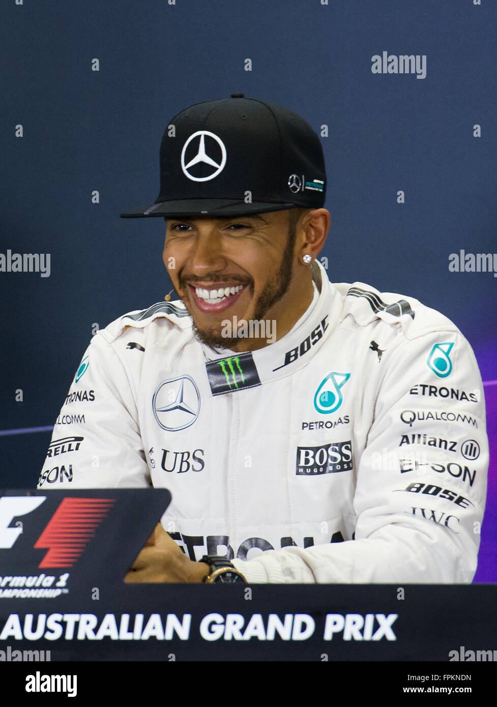 Lewis hamilton 2016 press conference hi-res stock photography and images -  Alamy