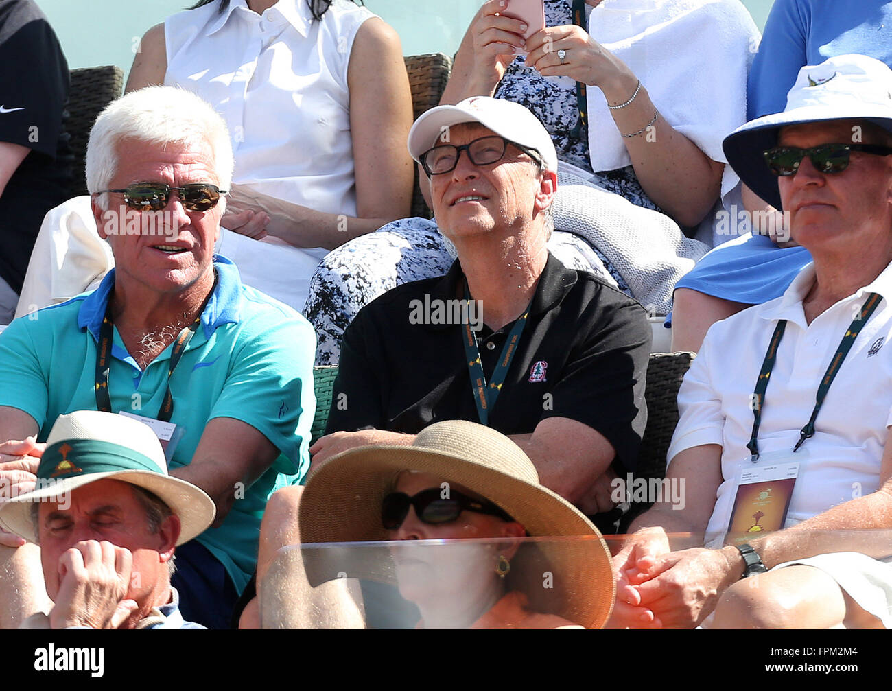 Indian Wells, California, USA. 19th Mar, 2016. Bill Gates in attendance