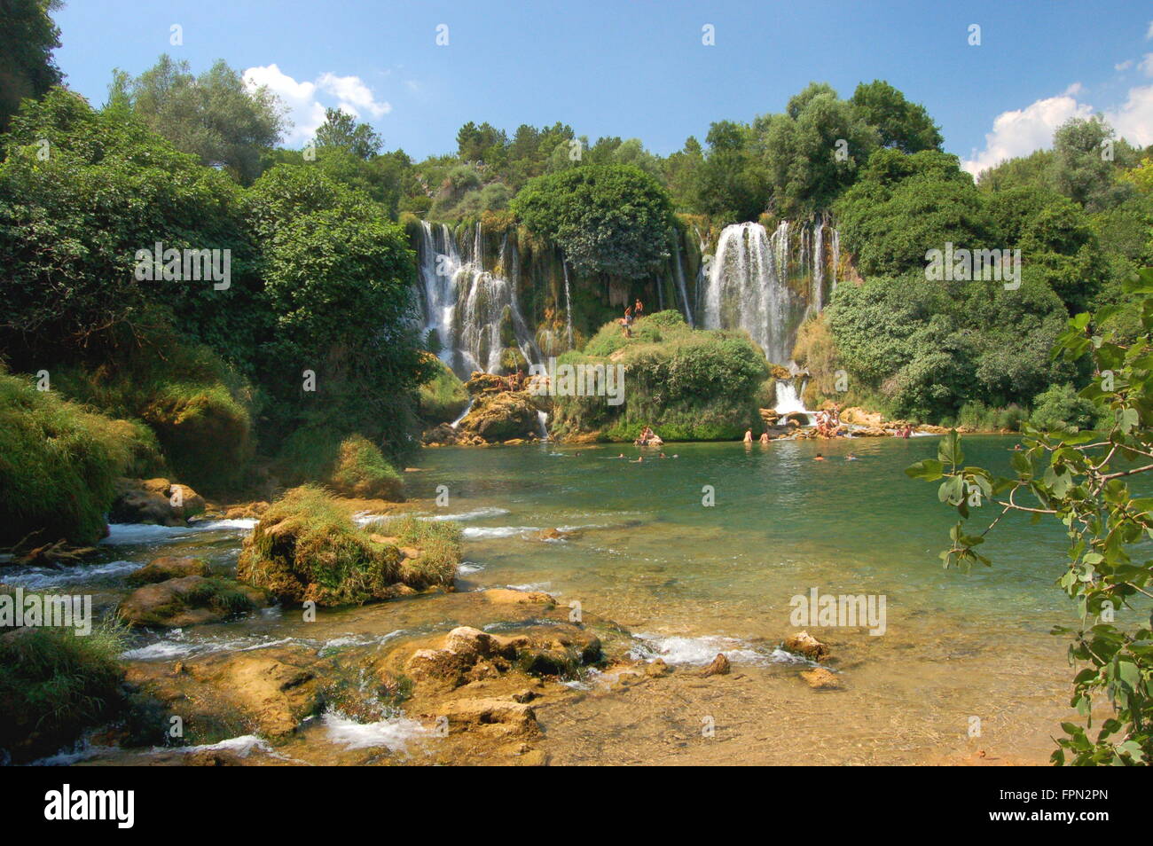 Kravica waterfalls, Bosnia and Hercegovina Stock Photo