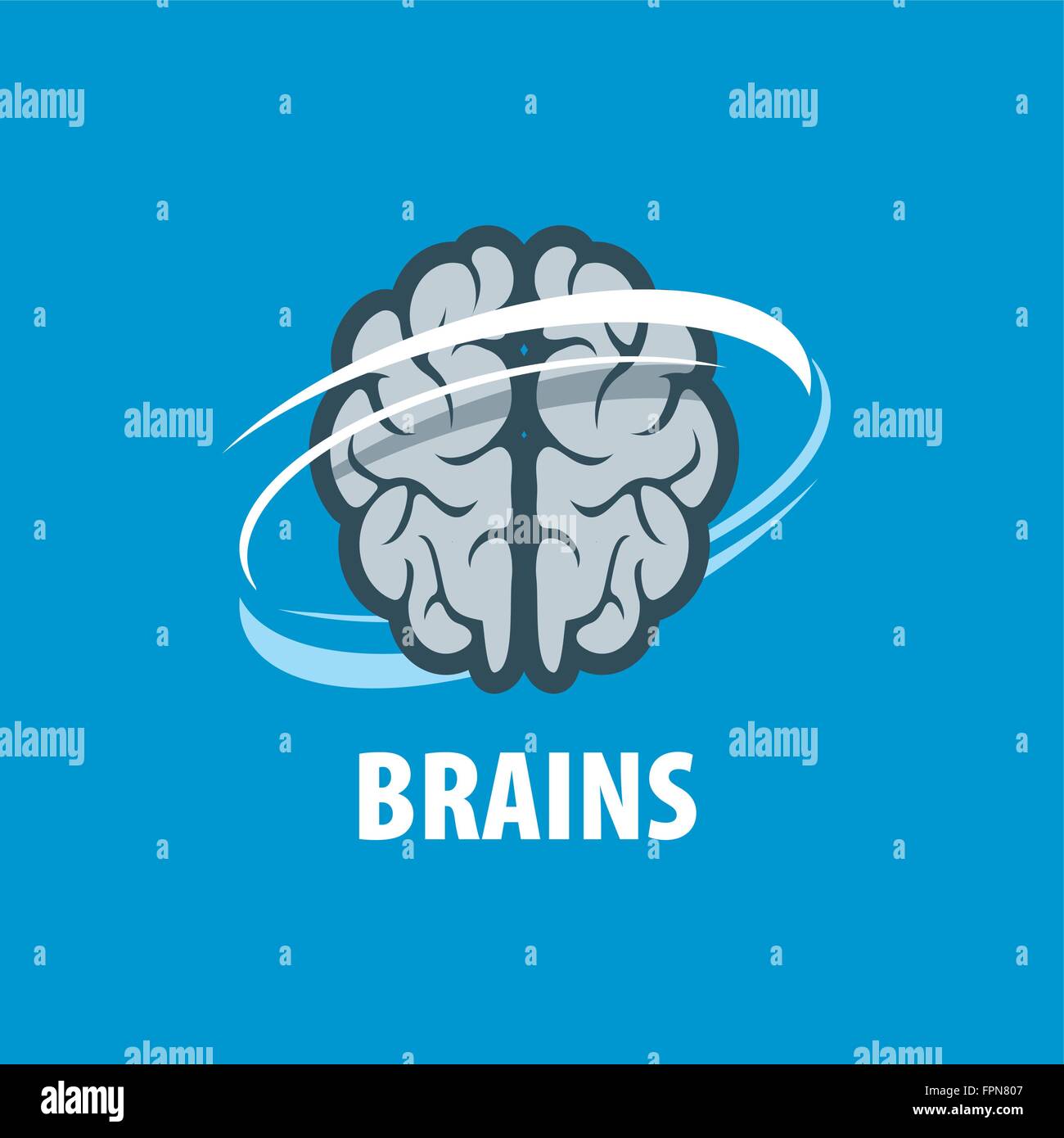 Vector brain logo Stock Vector Image & Art - Alamy