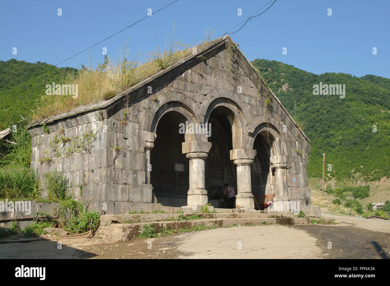 Covered spring near Haghpat Monastery, Armenia Stock Photo - Alamy