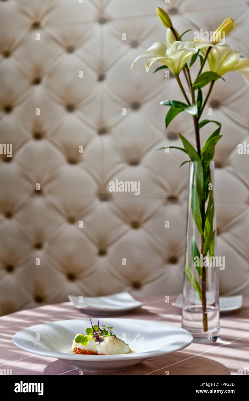Fine gourmet dinner Stock Photo - Alamy