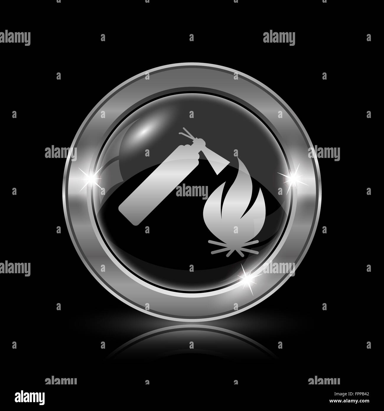 Black fire hydrant silver hi-res stock photography and images - Alamy