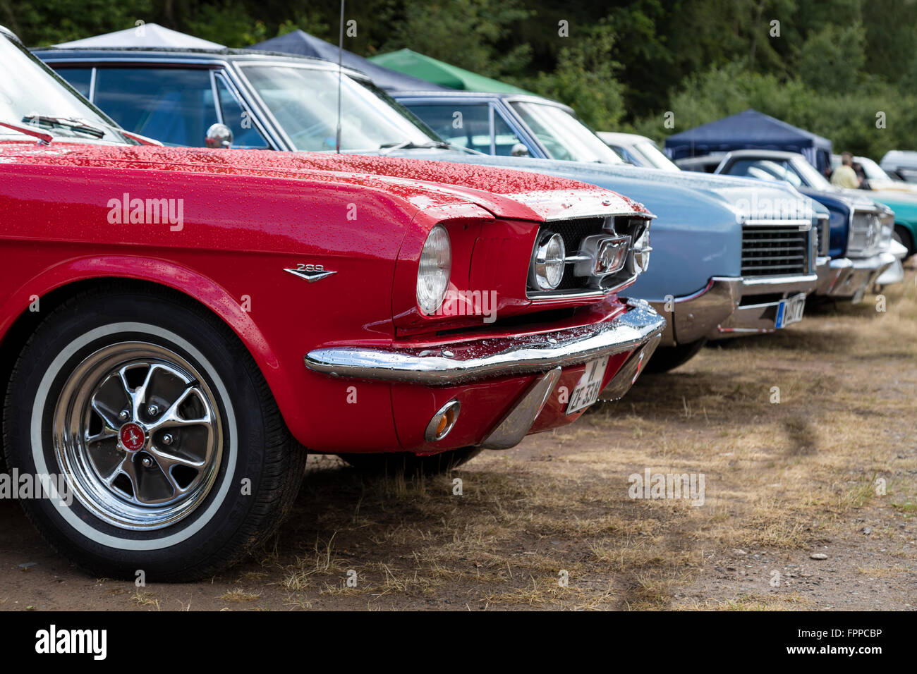 US vintage car Stock Photo